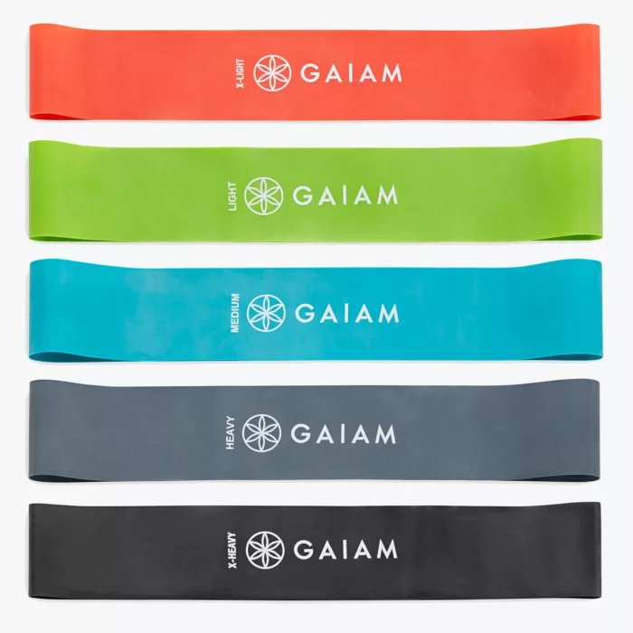 GAIAM 5 resistance bands