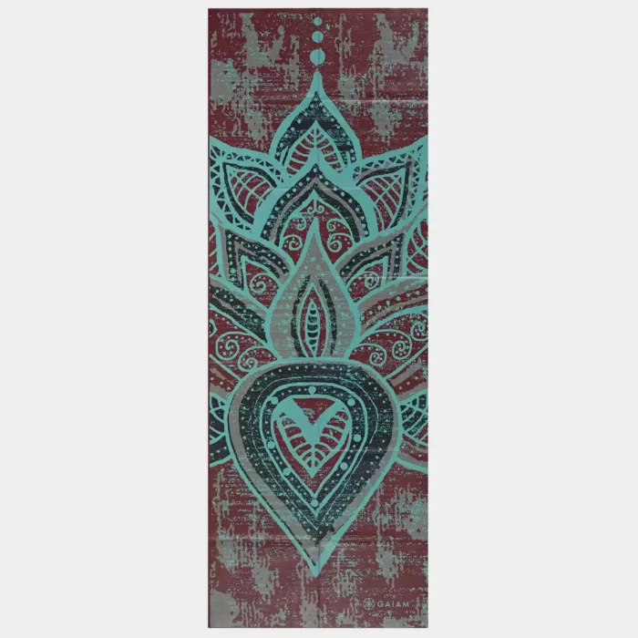 Gaiam Foldable Yoga Mat available at MB Fit Studio in Solana Beach