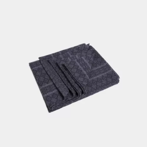 Manduka Cotton Blanket in Thunder Grey available from MB Fit Studio in Solana Beach