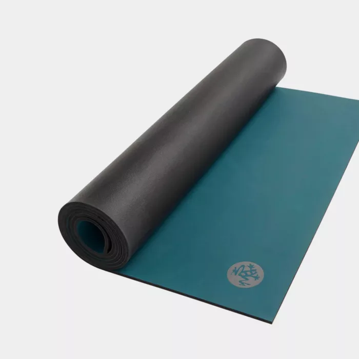 Manduka GRP Adapt Yoga Matt (5mm) in teal and black available at MB Fit Studio in Solana Beach